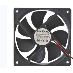 AS12025M12 120X120X25MM 12V 0.21A 2-Wire Cooling Fan