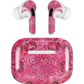 Skinit Decal Audio Skin Compatible with Apple AirPods Pro (2rd Gen, 2022) - Skinit Originally Designed Pink Zen Design