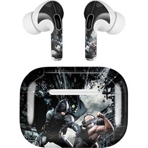 Skinit Skinit Audio Audio Skin متوافق مع AirPods Pro 2nd Gen - مرخص رسميًا لتصميم ملصق فيلم Dark Knight Rises