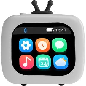 Mini Bluetooth Speaker with Touch Screen, Portable Wireless TWS Small Speaker Hands-Free Call Stereo Sound for Office, Party Camping, Home, Travel