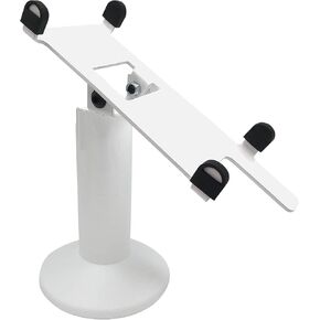 DCCStands Pax A60 7" Swivel and Tilt Terminal Stand, Screw-in and Adhesive, White