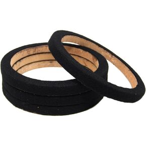 Pipeman's Installation Solution 2 Pair 8" MDF Wood Speaker Mounting Spacer Rings with Black Carpet for Car Audio Speakers