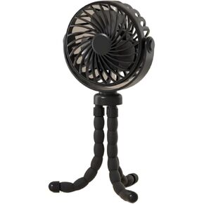 AJMIPO Floor Fan Tripod Handheld Fan High Power Outdoor Camping USB Charging Fan (P,A)
