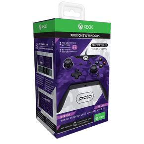 PDP DX Wired Controller with Programmable Back Paddle(XB1 - Purple Camo) (Xbox One)