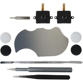 Joystick Replacement Kit for Oculus Quest 2 Controller/Meta Quest 2 Controller (11 in one), for Oculus Quest 2 Controller, Including Joystick, T5 Screwdriver, Tweezer, Pry Tool