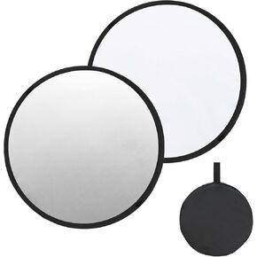 Patikil 43 "/110 سم تصوير عاكس ، 2pcs 2 في 1 عاكس الضوء القابل للطي مع ناشر الضوء متعدد القرص للاستوديوهات في الهواء الطلق ، الذهب/الفضة