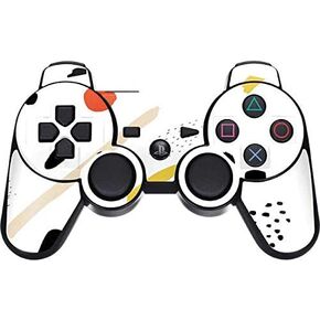 Skinit Decal Gaming Skin for PS3 Dual Shock Wireless Controller - Originally Designed Dots and Dashes Design