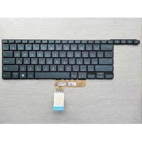 Original New US for ASUS ZenBook Pro Duo UX581 15.6" UX581GV-XB74T Backlit Keyboard Blue