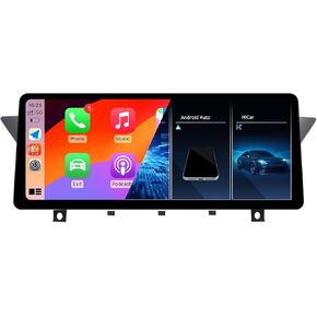 Ultra Narrow 12.3 Inch 1920 * 720 Car Radio for BMW X1 E84 CIC Carplay Android Auto Multimedia Audio Stereo Touch Screen Bluetooth Mirror Link 2009-2015(E84 CIC System)