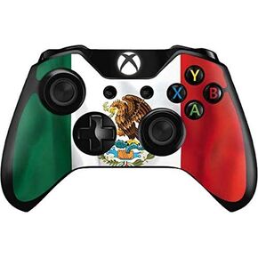 Skinit Decal Gaming Skin Compatible with Xbox One Controller - Originally Designed Mexico Flag Design