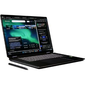 Mavark New Specter X360 2-in-1 16-AA0023DX 16 "2.8K OLED ، Multitouch Intel Evo Ultra 7 155H RTX 4050 GPU 6GB H P Sylus Pen Plus 2 Years Premium Premium (4TB SSD | 32GB RAM | W1 W1 Pro)