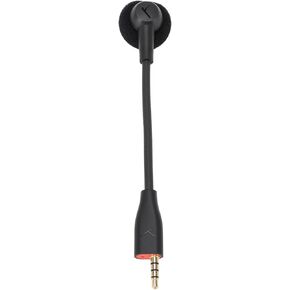 GOWENIC Replacement Mic for MMX100/MMX150 Gaming Headsets, Flexible Adjustable Gooseneck Hose, 3.5mm Gold Plated Connector, 15cm Long Cable, Plug and Play