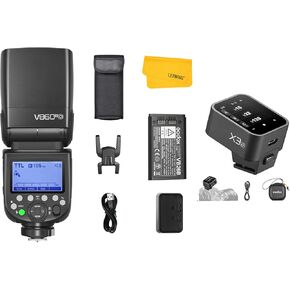 Flash Godox V860III-O Flash لأوليمبوس ، 2.4G 1/8000S HSS كاميرا فلاش سرعة فلاش ، مع Godox X3O TTL اللاسلك