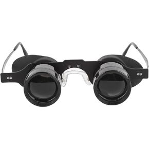Dpofirs 10X HD Magnification Binoculars for Fishing Fully Multi Coated 90% Light Transmission Independent Eye Focus 360° Light Blocking Ergonomic Non Slip Frame w Neck Strap Case