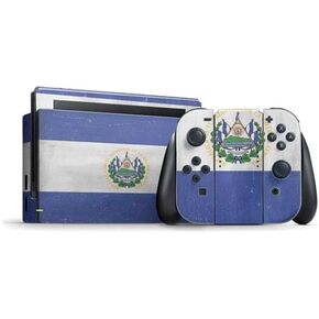Skinit Decal Gaming Skin Compatible with Nintendo Switch Bundle - Ecuador Flag Distressed Design