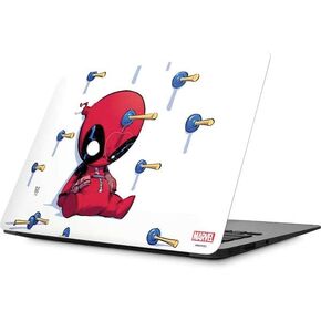 Skinit Decal Laptop Skin Compatible with MacBook Air 13.3 (2010-2017) - Officially Licensed Marvel Deadpool Legacy Posing Deadpool Design