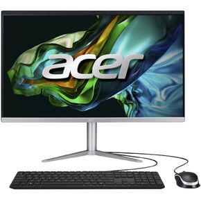 acer Aspire 23.8" All-in-One FHD IPS LED-Backlit Desktop Computer, AMD Ryzen 5 7520U 2.8GHz Processor, 8GB LPDDR5 RAM, 512GB SSD, AMD Radeon 610M, Keyboard & Mouse, Windows 11 Home