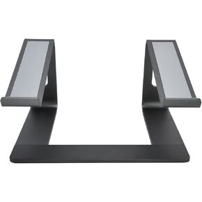 plplaaoo Laptop Stand, Laptop Holder, Computer Riser, Portable Laptop Stand, Aluminum Alloy Laptop Stand Portable Computer Stand Riser Desktop Metal Base Cooling Bracket Space Grey