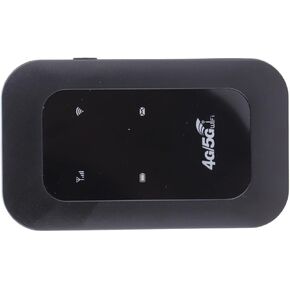 Mini Portable Router 4G LTE Mobile Hotspot with SIM Card Slot for Windows/, Supports 10 Devices Connection, Lightweight and Portable