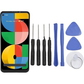 LCD for Google Pixel 5A 5G, 6.34inch Digitizer Screen LCD Display Touch Assembly Replacement for Google Pixel 5A 5G G1F8F G4S1M, Tested Before Shipping