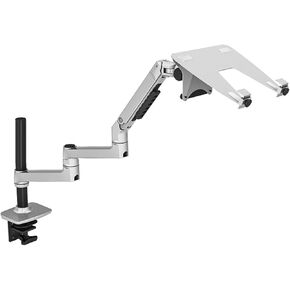 450mm DL-8013LP 17" Laptop Desktop Stand Full Motion 17-38" Monitor Holder Mechanical Spring Arm Monitor Support 3-11kg(170mm Black)