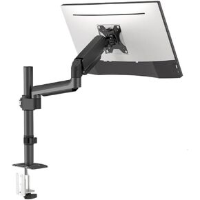 Desktop Gas Spring Dual Monitor Stand arm for 13" - 32" Screen Monitor Support Gas Pressure mounting Bracket Each Bearing 2-9 kg(DMP-29-B)