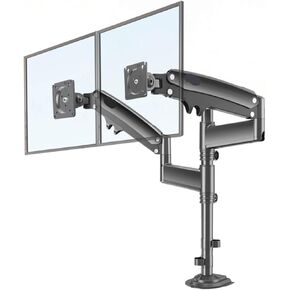 H180 Monitor Stand Dual-Screen Desktop Punch-Free Lift Rotating Telescopic Upper and Lower Stacked Screen Stand arm