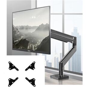 G40 22-40 Inch Monitor Screen Desk Mount Gas Spring Arm Computer Stand 360 Rotation 3-15 Kg(Style-B)