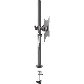 400mm DL-T600-140 Desktop Stand Full Motion 360 Degree Steel Monitor Holder 10"-32" clamp Base Monitor Mount Arm Load 20kg(with Grommet Base)