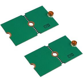 ZDE 2PCS M.2 NGFF NVMe SSD 2242 2260 2280 Length Extend Adapter Bracket Card Plate PCB Board for Raspberry Pi and PC Computer
