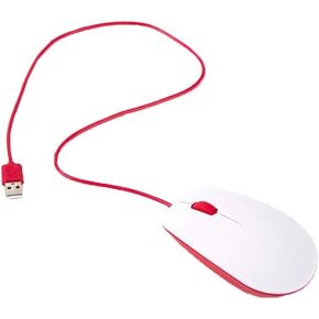 Official Raspberry Pi Mouse (Red/White)