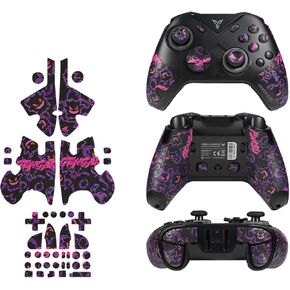 Controller Grips Tape for FLYDIGI Vader 4PRO/Vader 3PRO,Anti-Skid Sweat-Absorbent Controllers Handle Grips - Purple