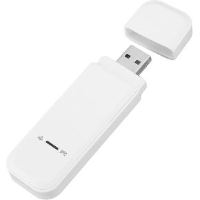 USB WiFi Adapter, 4G LTE Wireless Network Adapter with WiFi Hotspot, B1/ B3/ B7/ B8/ B20 Modem Router Hotspot Support 10 Devices for PC, Desktop, Laptop, Tablet, Computer, TV