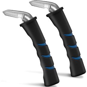 NINEMAX قطعتان من مقبض السيارة لمساعدة كبار السن - مقبض باب السيارة المحمول - مقبض معزز لباب السيارة لقضيب الإمساك بالمعاقين