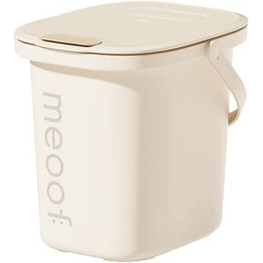MEOOF Automatic Vacuum Pet Food Storage Airtight Dry Pet Food Bucket 13L/15 lb Dog Food Storage Container for Dogs Cats Small Animals Rechargeable Sealed Storage Bin with Scoop in Saudi Arabia