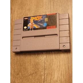 Star Fox (Super for Nintendo ، 1993) تم تنظيف واختبار SNEs الأصيل