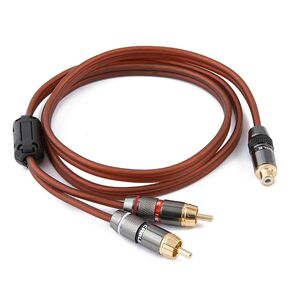 AV1 أنثى إلى 2 كابل محول الذكور HIFI SONDIO SIGNATIN in Kuwait
