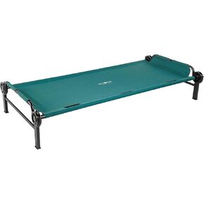 Disc-O-O-Bed XL Outdoor Modular 1 شخص واحد سرير محمول معسكر مع خياران للبالغين ، ومحلول النوم للخيام والبحرية