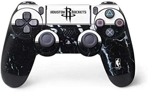 Skinit Decal Gaming Skin Compatible with PS4 Controller - Officially Licensed NBA Houston Rockets Distressed Design in Saudi Arabia