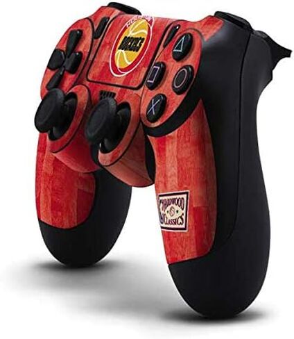 Skinit Decal Gaming Skin Compatible with PS4 Controller - Officially Licensed NBA Houston Rockets Distressed Design in Saudi Arabia