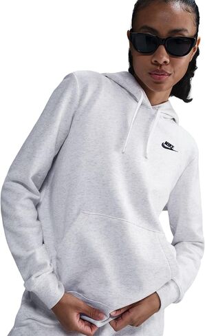 Nike Women's Club Fleece Pullover Hoodie L Black in Saudi Arabia