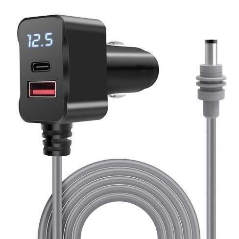 كابل طاقة Mini Starlink ، ولاعة سجائر 3M/10ft إلى DC Starlink Mini Power Cable لشحن شاحنة RV ، محول شاحن سيارة 12V-24V مع موانئ USB C و USB A. in Saudi Arabia