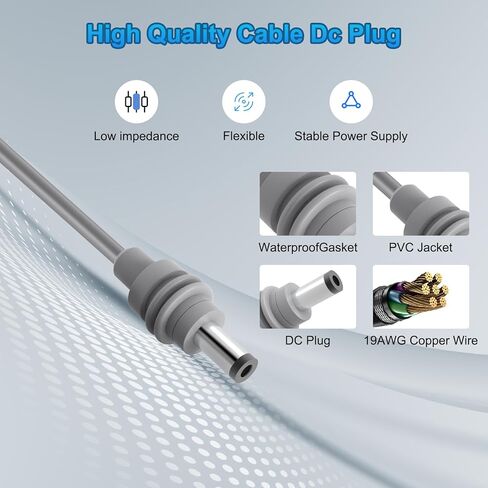 كابل طاقة Mini Starlink ، ولاعة سجائر 3M/10ft إلى DC Starlink Mini Power Cable لشحن شاحنة RV ، محول شاحن سيارة 12V-24V مع موانئ USB C و USB A. in Saudi Arabia