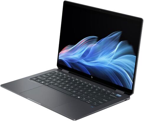 HP OmniBook Ultra Flip AI Powered 2-in-1 Laptop 14.0" Touchscreen OLED 2.8K Display (Intel Ultra 7-256V, 16GB LPDDR5X, 2TB PCIe SSD, Backlit KB, Fingerprint, 2 Thunderbolt 4, Win 11 Home) w/USB-C Dock in Saudi Arabia