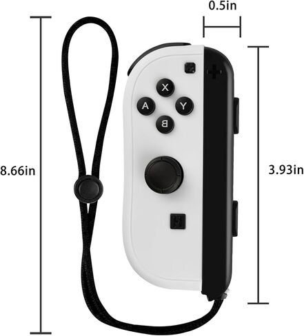 QXWPBV Joy-Con Controller Straps 2-Pack- Switch Accessories with Secure Grip & Comfort Design and 10 Thumb Caps (Pink) in Saudi Arabia
