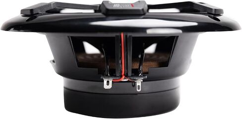 مكبرات صوت محورية MB Quart مع وحدة مصدر Bluetooth (أسود) - 6.5 بوصة ، 160 واط لكل منهما ، مقاوم للماء من الدرجة البحرية ، للبحرية ، والسيارة ، و RV ، ومجموعة من 2 مكبرات صوت in Saudi Arabia