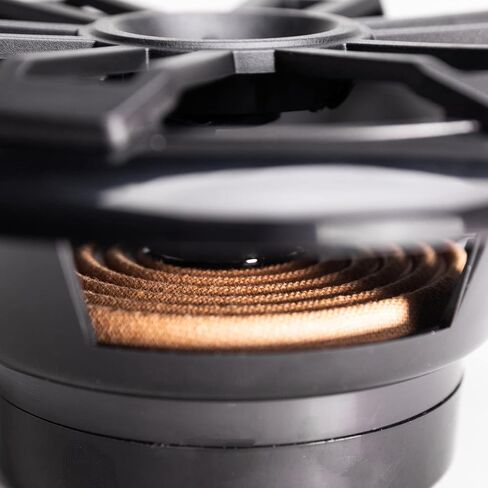 مكبرات صوت محورية MB Quart مع وحدة مصدر Bluetooth (أسود) - 6.5 بوصة ، 160 واط لكل منهما ، مقاوم للماء من الدرجة البحرية ، للبحرية ، والسيارة ، و RV ، ومجموعة من 2 مكبرات صوت in Saudi Arabia