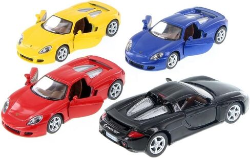 KiNSMART Porsche Carrera GT Blue 5" 1:36 Scale Die Cast Metal Model Toy Race Car in Saudi Arabia