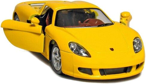 KiNSMART Porsche Carrera GT Blue 5" 1:36 Scale Die Cast Metal Model Toy Race Car in Saudi Arabia