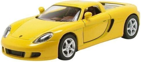 KiNSMART Porsche Carrera GT Blue 5" 1:36 Scale Die Cast Metal Model Toy Race Car in Saudi Arabia